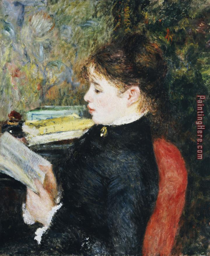 Pierre Auguste Renoir The Reader